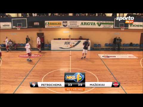 SportoTV.lt: NKL „Petrochema" - „Mažeikiai" 2014-02-08