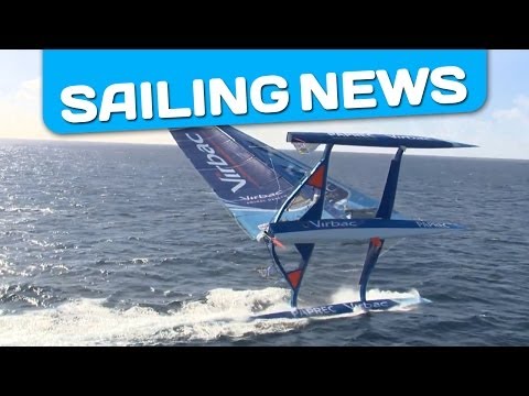 Capsize of the MOD 70 Virbac Paprec - Jean Pierre Dick and Roland Jourdain