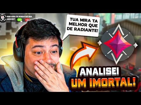 RADIANTE ANALISANDO UM IMORTAL PRA SUBIR DE ELO!