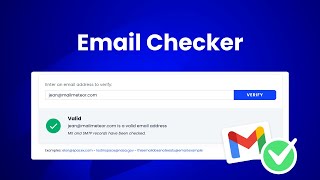 Email Checker: Verify Email Address Online