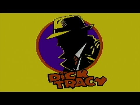 Dick Tracy (Bandai, 1990) - NES Gameplay