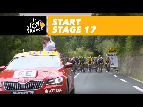 Start - Stage 17 - Tour de France 2017