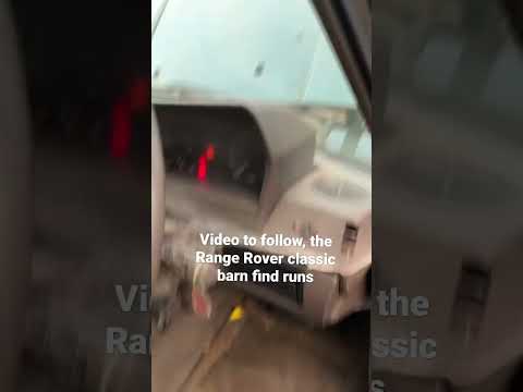 Thumbnail for Range Rover Classic Barn Find! - First Start