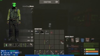 Rust PvE MOD 2018 1017 のんびり酔っぱらい生活