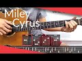 Midnight Sky (Miley Cyrus) Guitar Tutorial | Tab, Chords, Strumming