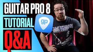Video thumbnail for Guitar Pro 8 Q&A Tutorial for beginners by Simple Guitar