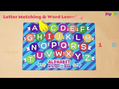 JoyCat Mystery Alphabet Box for Kids