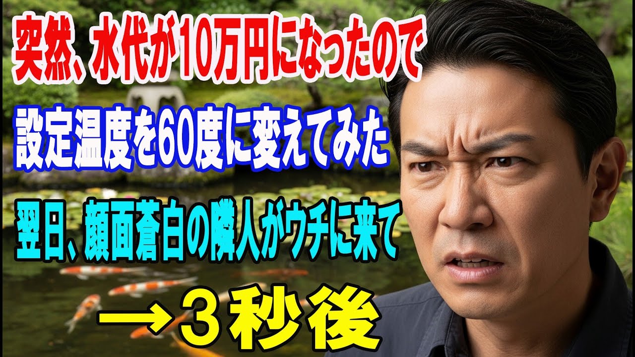 【朗読スカッと人気動画まとめ】隣人に水を高級鯉の飼育に勝手に使われていたので…【修羅場】【作?