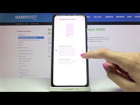 Cómo cambiar la barra de navegación en ASUS ZenFone 8 Flip - configurar la barra de navegación