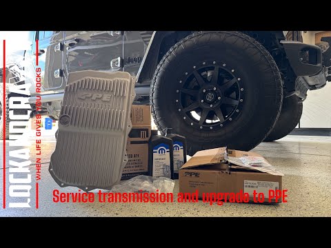 50k mile transmission service and upgrade pan to PPE