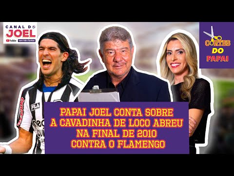 PAPAI JOEL CONTA SOBRE A CAVADINHA DE LOCO ABREU NA FINAL DE 2010 CONTRA O FLAMENGO -Cortes do Papai