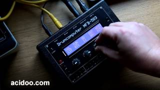 Video thumbnail for MFB-503 Drumcomputer Sound Demo by acidoo.com