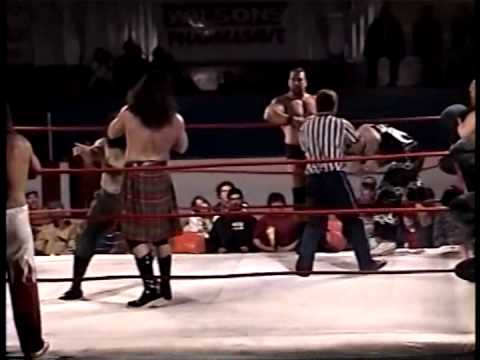 Gary Williams, Watts, Estrada, Cuban Assissan vs Scott Savage, Duke MacIsaac, Jeff Dupree, Storm