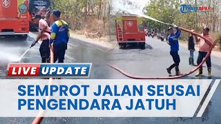 Masyarakat Paranoid Sebut Penyebab Kecelakaan di Jalan Blega-Tanah Merah adalah Tetesan Air Garam
