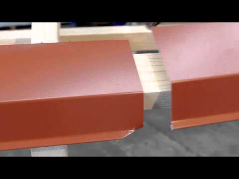 DS Stålprofill - montage af ståltrapezprofiler - fodblik og fuglegitter