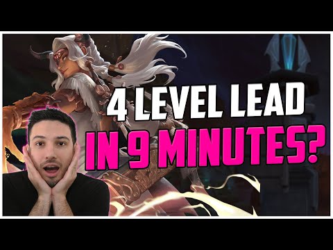 4 LEVEL LEAD IN 9 MINUTES? ISHTAR RANKED SMITE S10