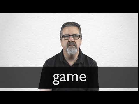 How to pronounce GAME in British English