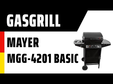 Gasgrill Mayer Barbecue ZUNDA (MGG-4201 Basic) | Deutsch