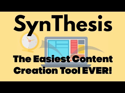 SynThesis Review Webinar Replay Demo Bonus - The Easiest Content Creation Tool EVER