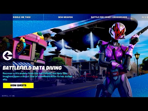 All Week 5 Resistance Quest Guide || Resistance Quests || Fortnite chapter 3 season 2