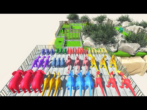 Scourge and Goro challenge | 🦖 Animal Revolt Battle Simulator 🦕