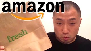 日本最速『アマゾン・フレッシュ』購入体験レポート!! #Amazon Fresh