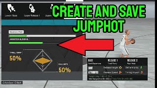 How to Create and Save your Jumpshot in NBA 2k23