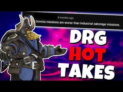 Reading YOUR Deep Rock Galactic Hot Takes!