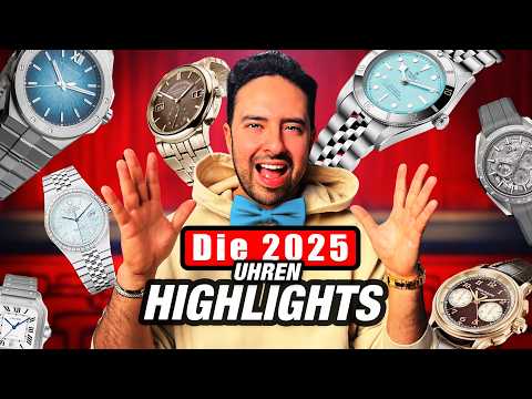7 Watch Highlights of 2025 ⌚️ – Rolex, Patek Philippe, Omega, Cartier & Co. 😮