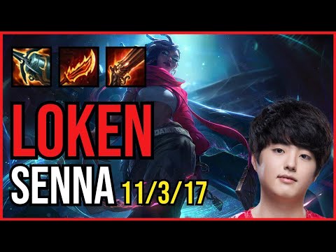 LOKEN - SENNA vs KALISTA ADC - KR Grandmaster - Patch 11.3