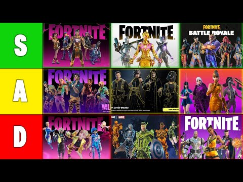 Ranking EVERY Fortnite Super Style Set!