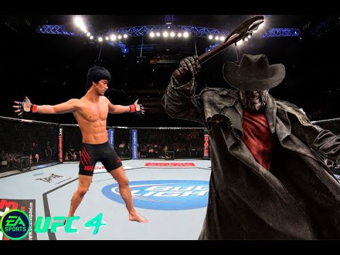 🐾UFC 4 l Bruce Lee vs Jeepers Creepers Hell - Tiger Fight🐾