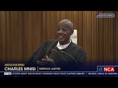 Justice for Senzo Witness Mthokozosi Thwala on the stand