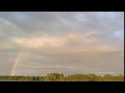 Rainbow over Coon Lake