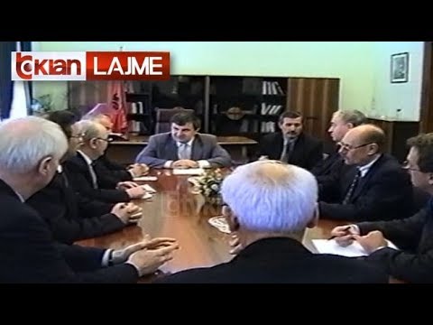 Ilir Meta me drejtuesit gjerman të EBU - (7 Mars 2000)