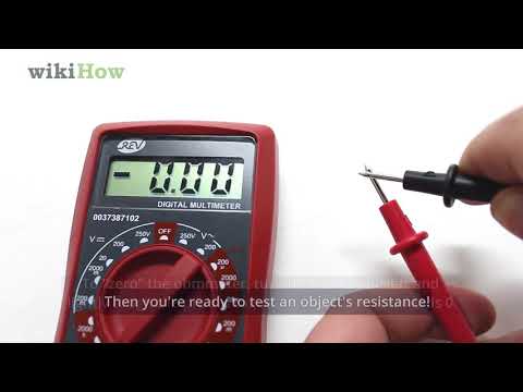 How to Use an Ohmmeter