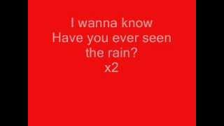 Joan Jett - Have You Ever Seen The Rain ( Lyrics )