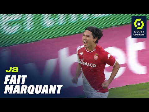 Auteur d'un doublé et d'une passe décisive, Minamino lance sa saison et celle de Monaco, leader.