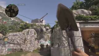 COD WW2 Spawn Knife Location: SnD - Gibraltar - Defending