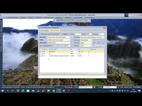 Plan de Cuentas y Plantilla