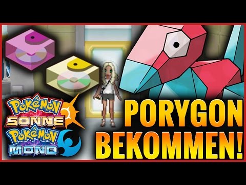 PORYGON & UP-GRADE/DUBIOSDISC IN POKÉMON SONNE & MOND!