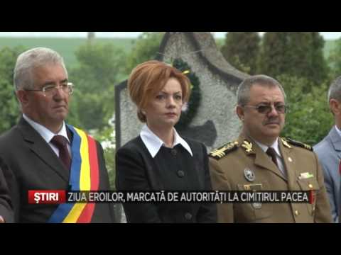Ziua eroilor, marcata de autoritati la Cimitirul Pacea