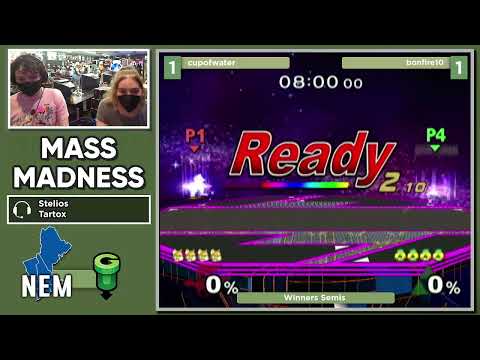 Mass Madness 40 SSBM - OUG | cupofwater (Fox) vs. bonfire10 (Sheik) - Melee WSF