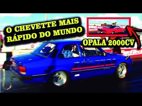 CHEVETTE TURBO DE ARRANCADA, OPALA DE 2000 CV E  MAREA ASPIRADA - ARRANCADA NO RACE VALLEY