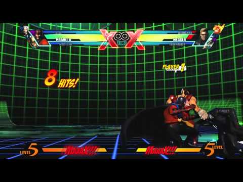 Umvc3 - Magneto Incoming Option Select Example