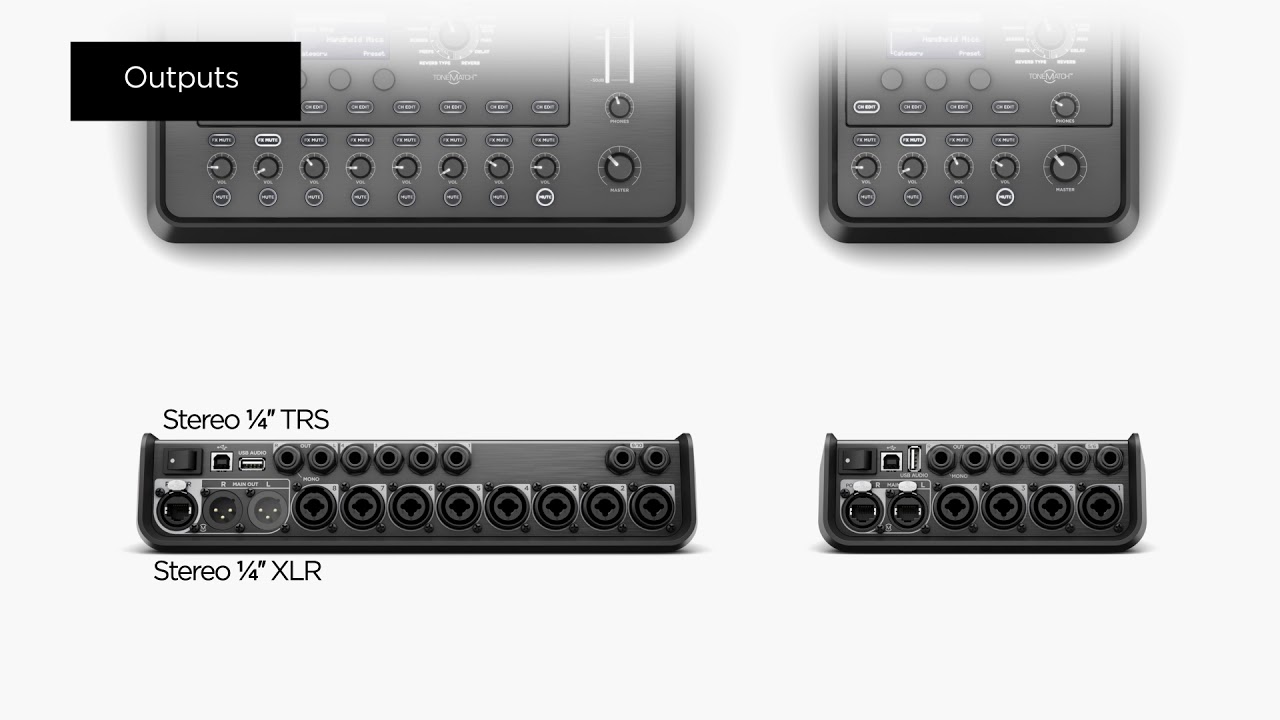 Bose ToneMatch T4S & T8S Mixers Overview