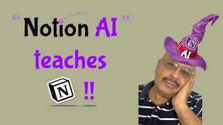 - Notion AI is Amazing - How I used Notion AI to teach me Formulas - Tutorial
