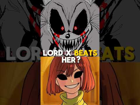 Can CHARA Beat Lord X? #sonicexe #sonicexethedisaster #roblox #chara #lordx #ccart