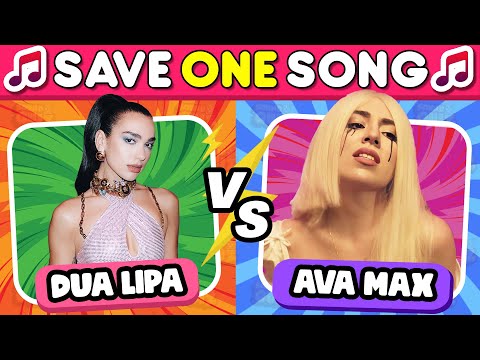 PICK ONE KICK ONE 🔥 LOVES (Dua Lipa) vs AVATARS (Ava Max) 🎵👀| Music Quiz Challenge
