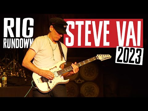 Steve Vai Rig Rundown Guitar Gear Tour [2023]